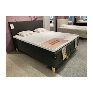 OUTLET - Zensizone Boxmadras - Hårdhed: Fast + X-fast - INKL. ben & gavl - Mål: 180 x 200 cm.
